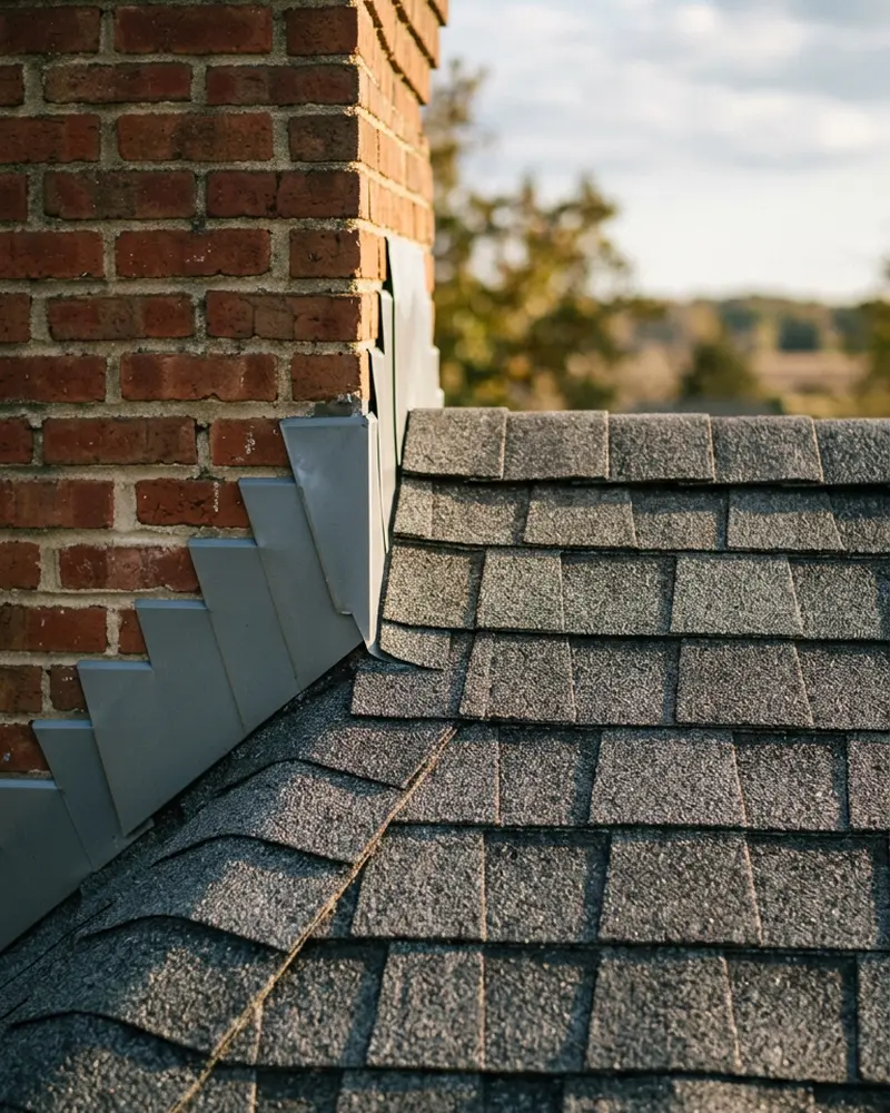 Close-up of Gutter Cleaning work by Beardman Building Services in Gibsonton